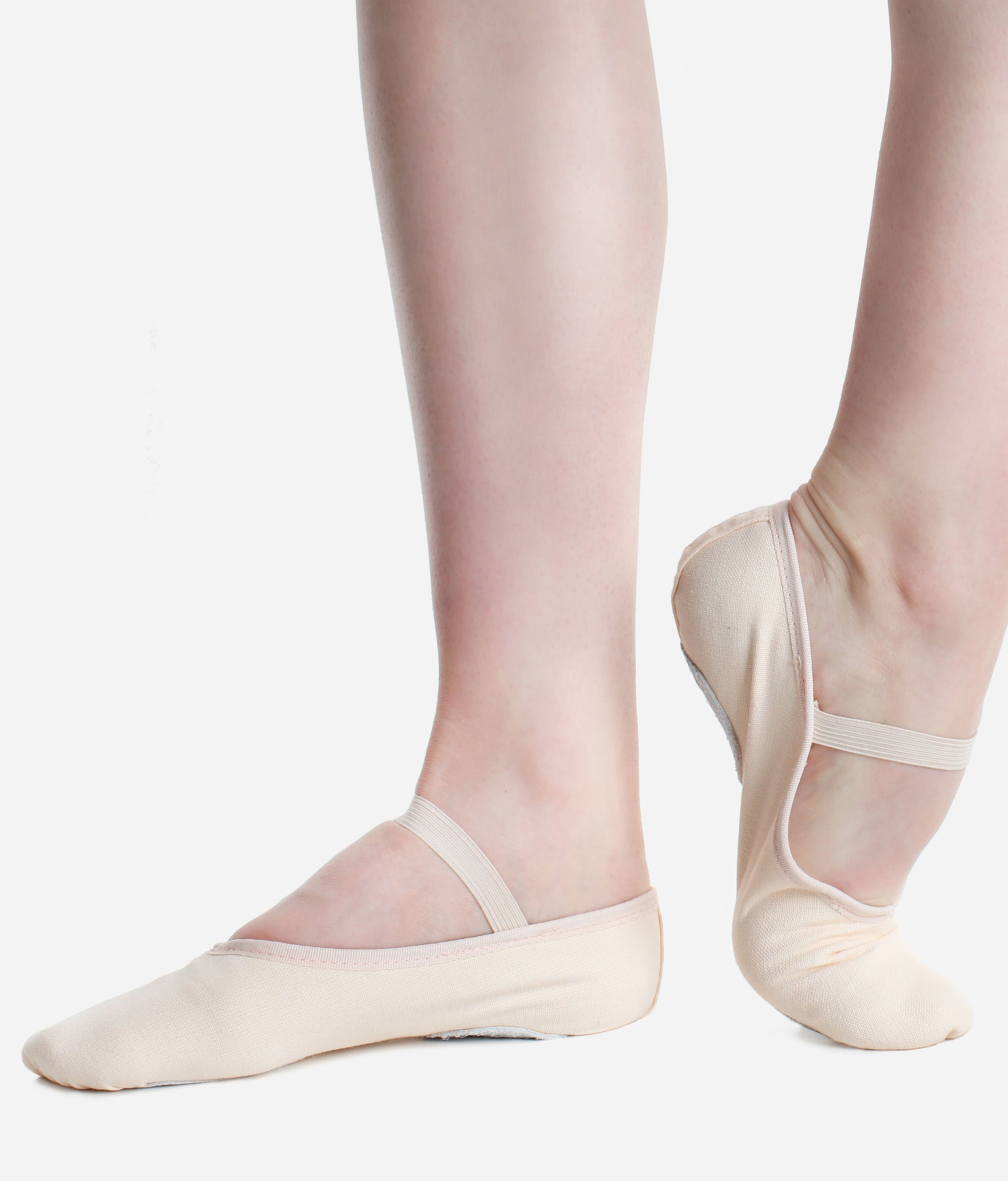 Child's Economy Split Sole Canvas Ballet Shoe - BAE 23