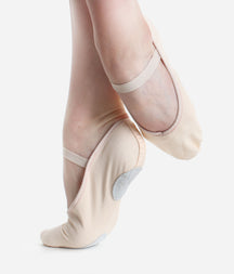 Child's Economy Split Sole Canvas Ballet Shoe - BAE 23