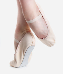 Economy Full Sole Canvas Ballet Shoe - BAE 24