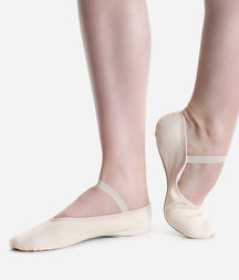 Child's Economy Full Sole Canvas Ballet Shoe - BAE 24