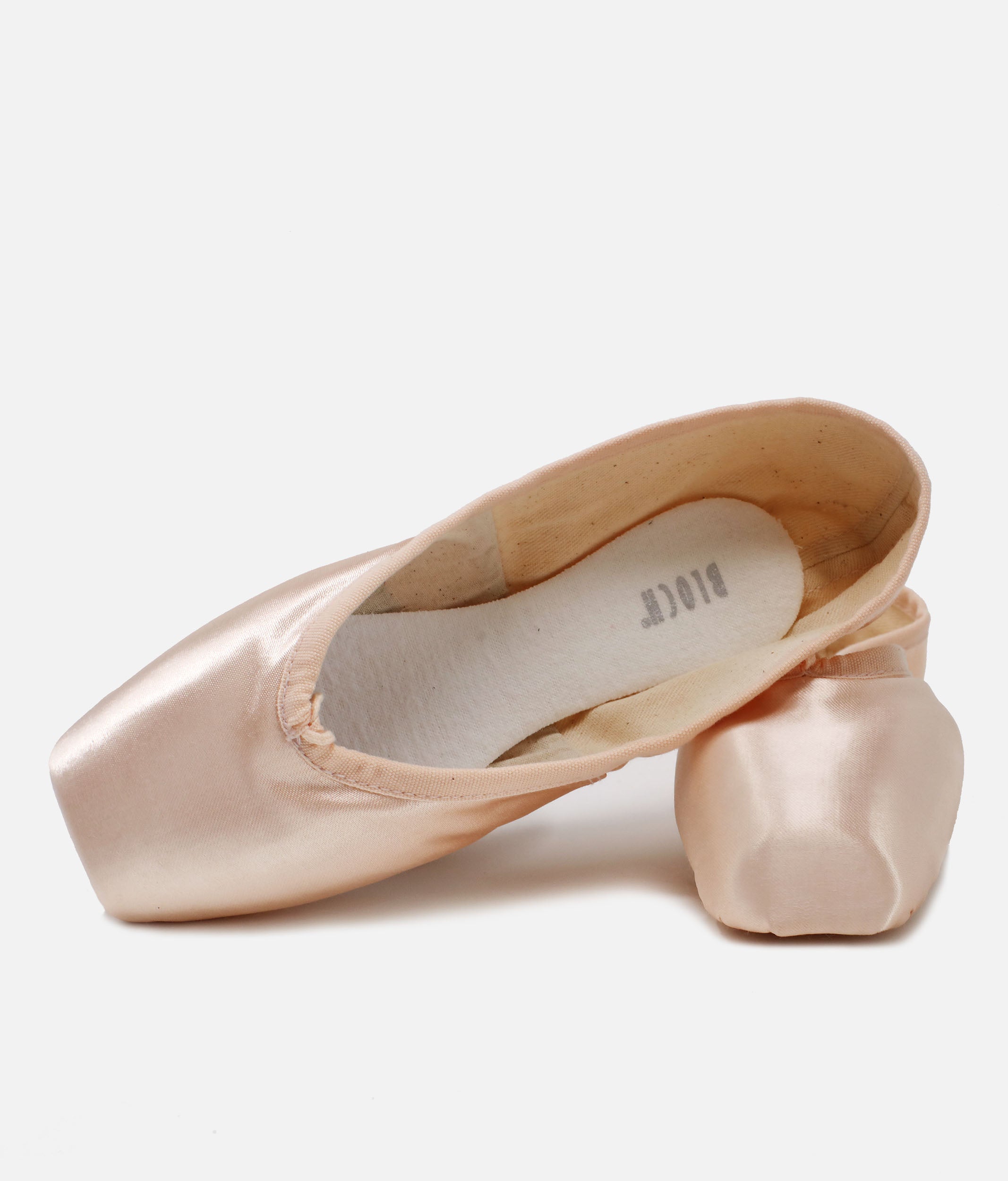 Bloch Demi Pointe Shoes, Pink Ponte Shoes S0135 - Dance World