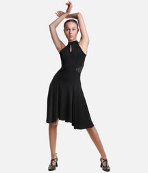 Halter Cut Dance Dress - E 11242