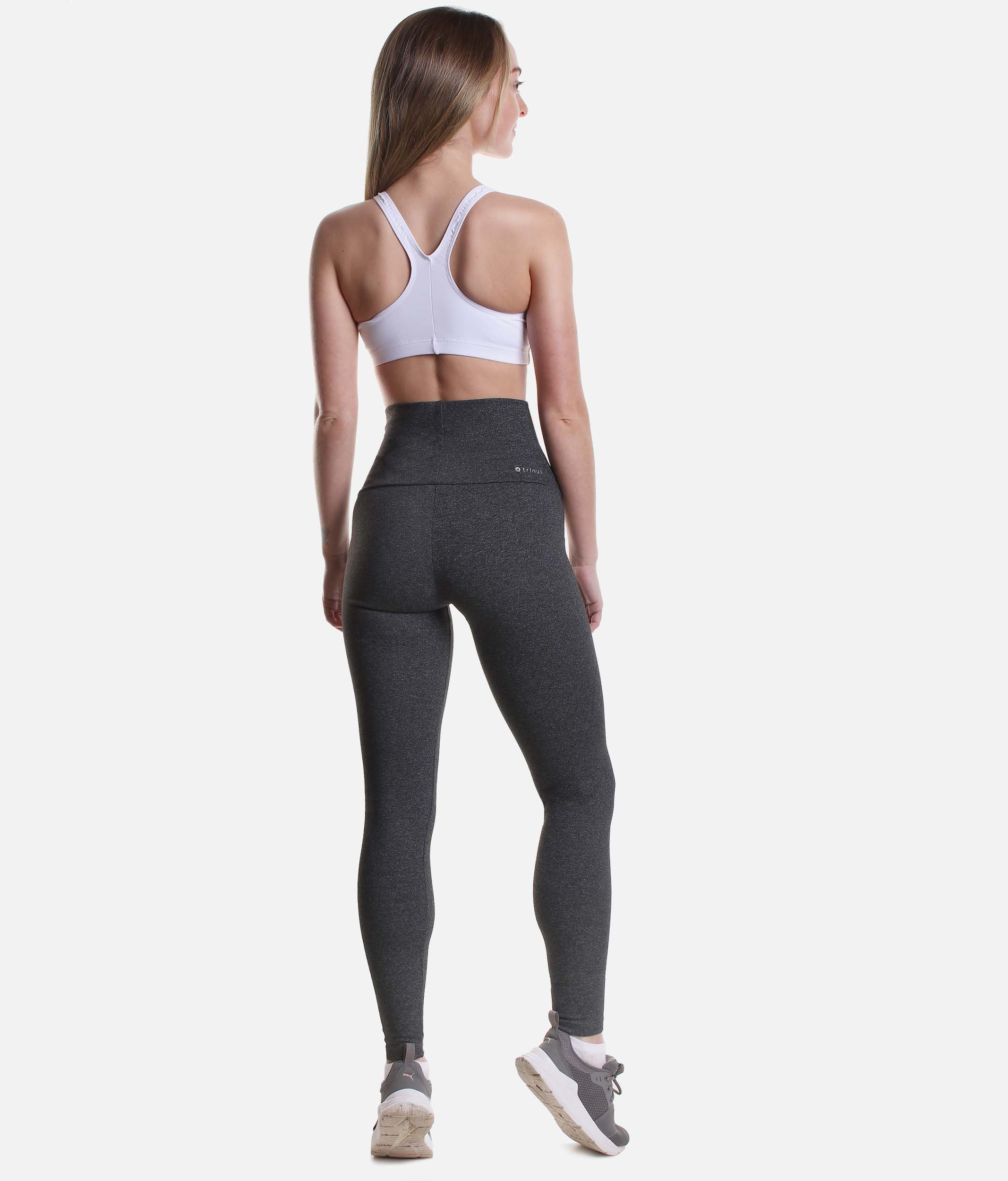 Mid rise compression outlet leggings