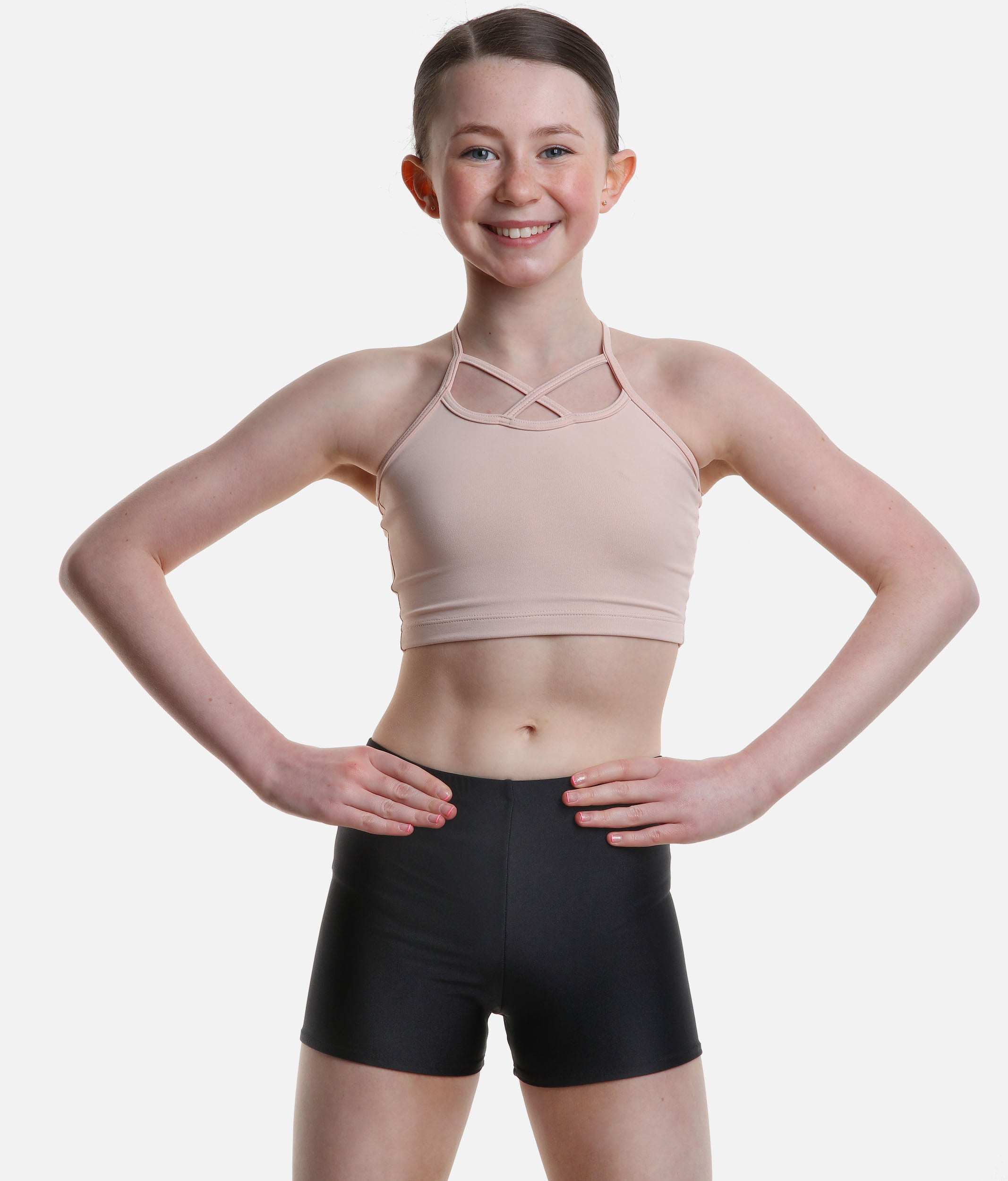 Girls shop lycra shorts