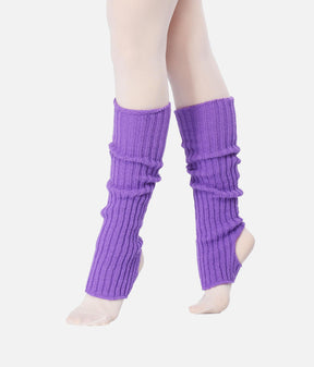 Purple Stirrup Ankle Legwarmer - INT 2010