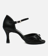 Satin Salsa Shoe - Leona