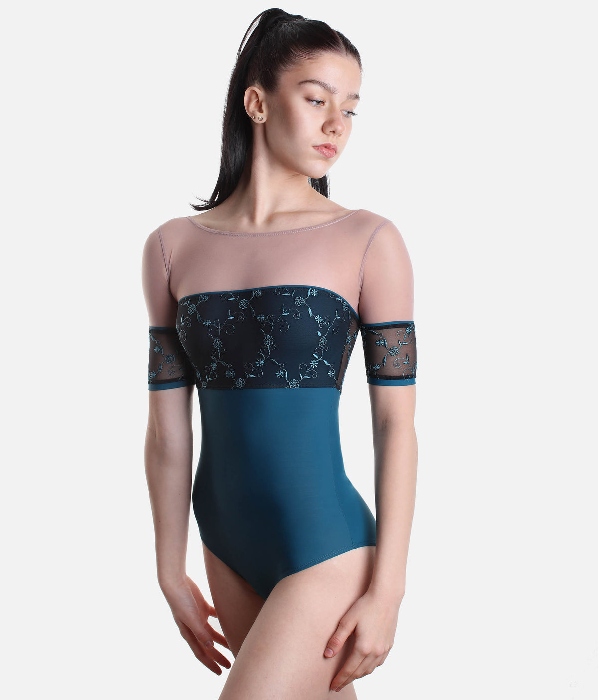 Unique Cap Sleeve Leotard - MINERVA GL