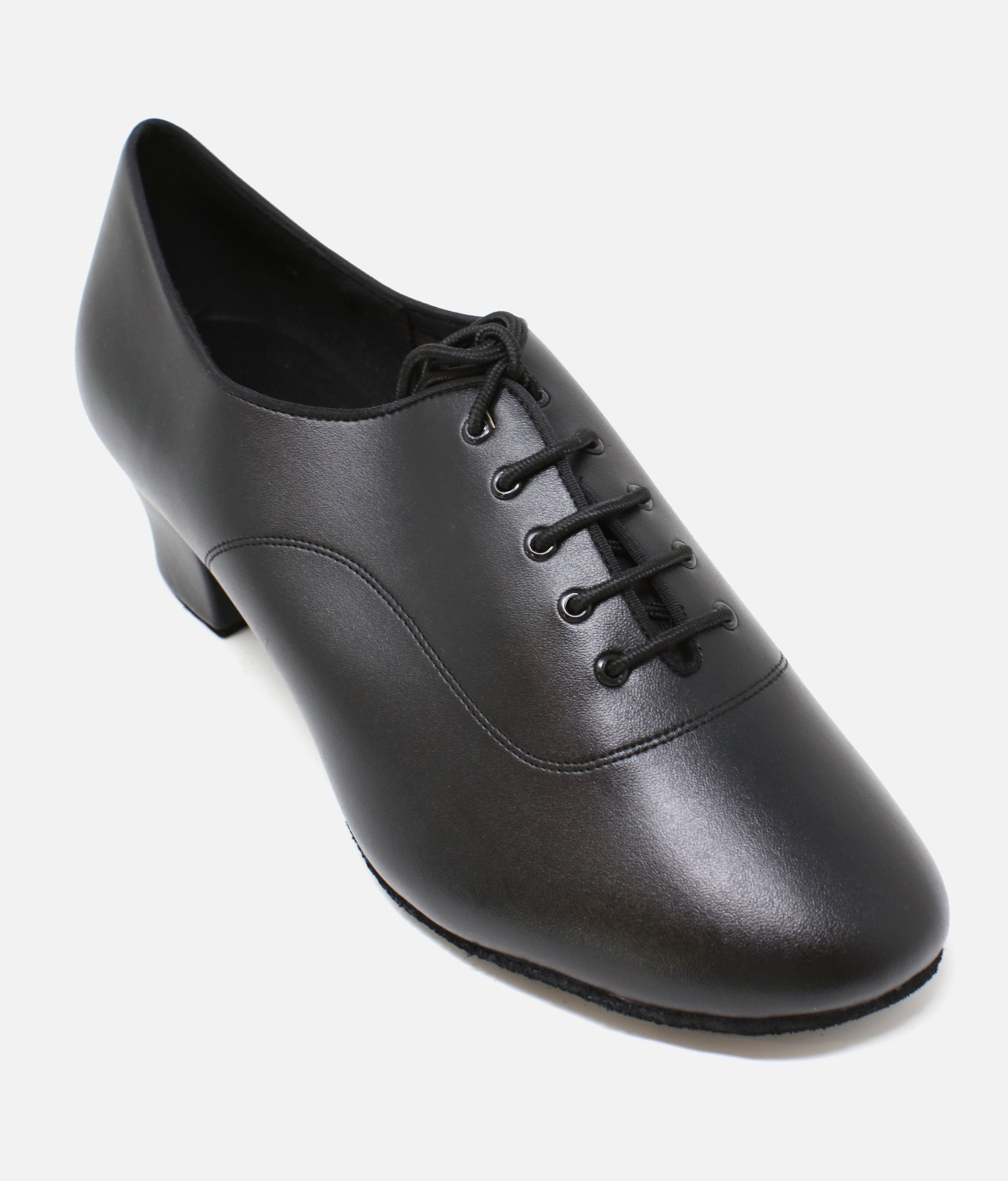 Men's Leather Latin Shoes, Full Sole - MST