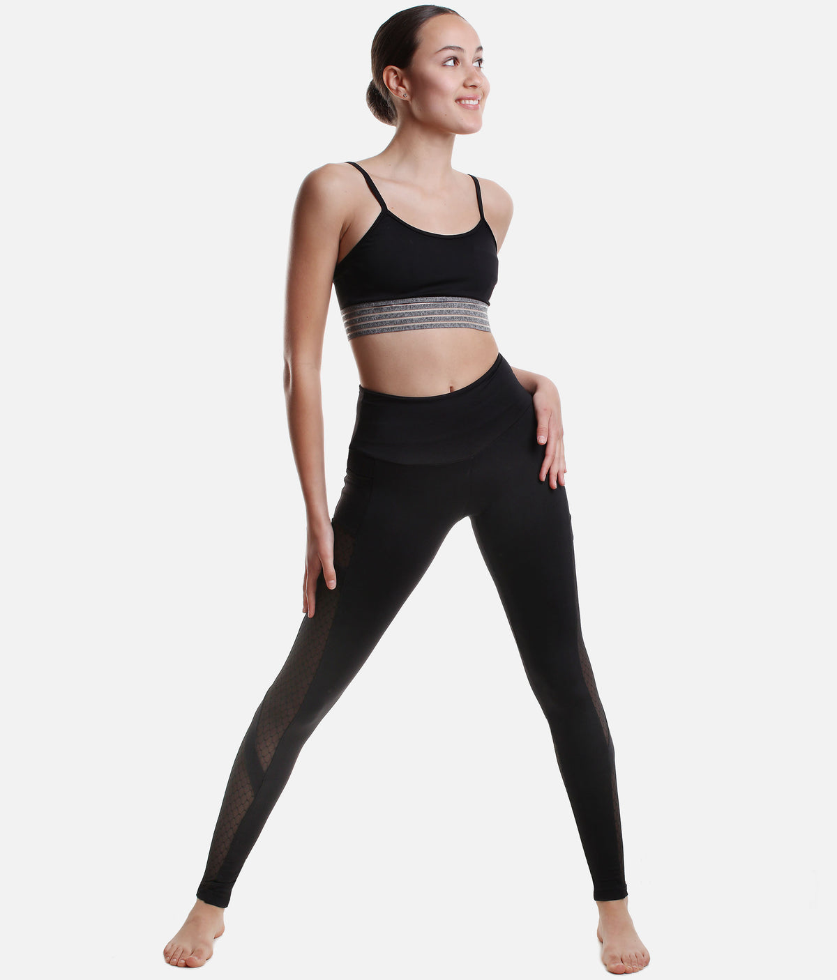 Mesh Inserts Leggings - RDE 1893
