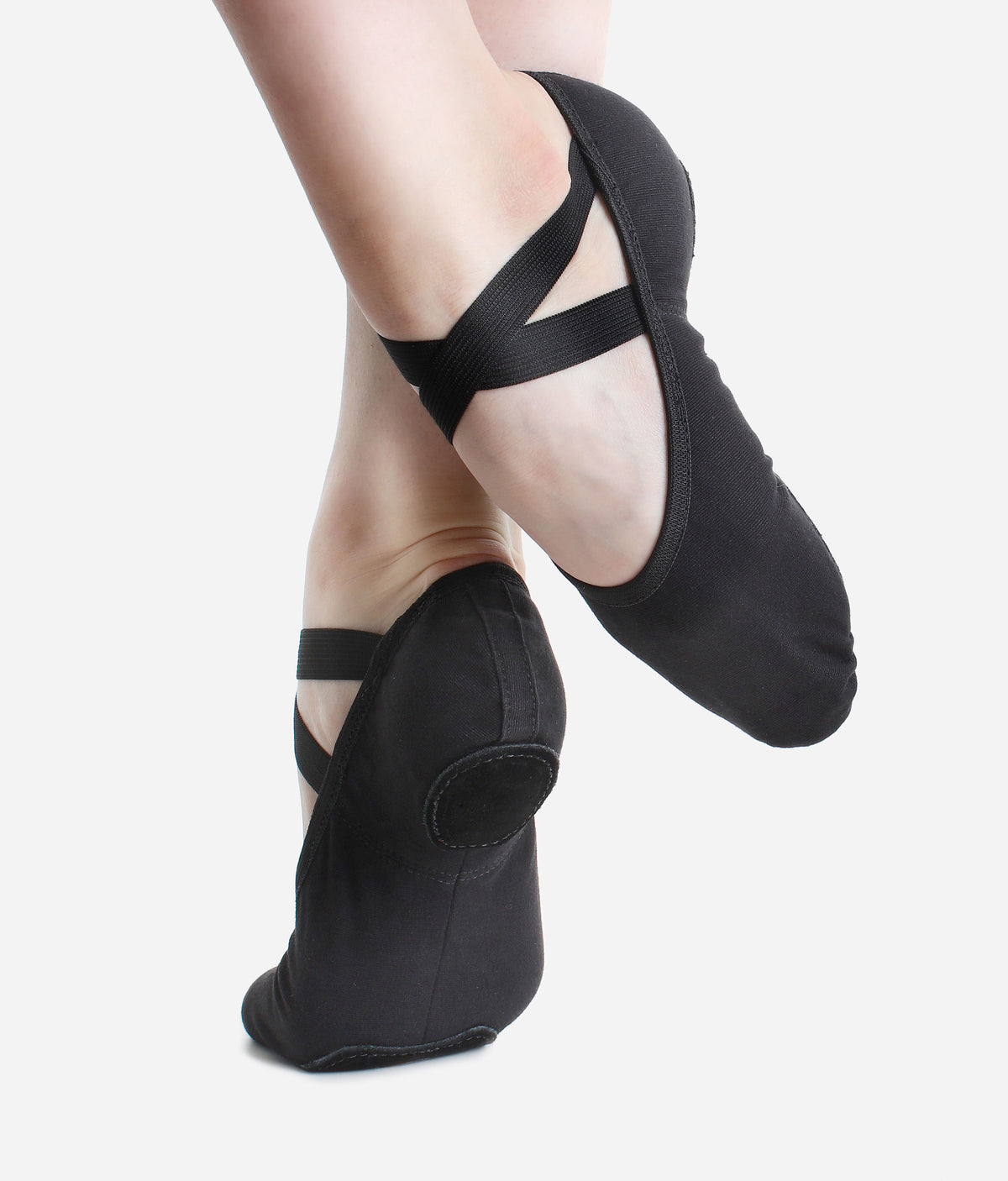 Medium Width, Stretch Canvas Ballet Shoe - SD 16