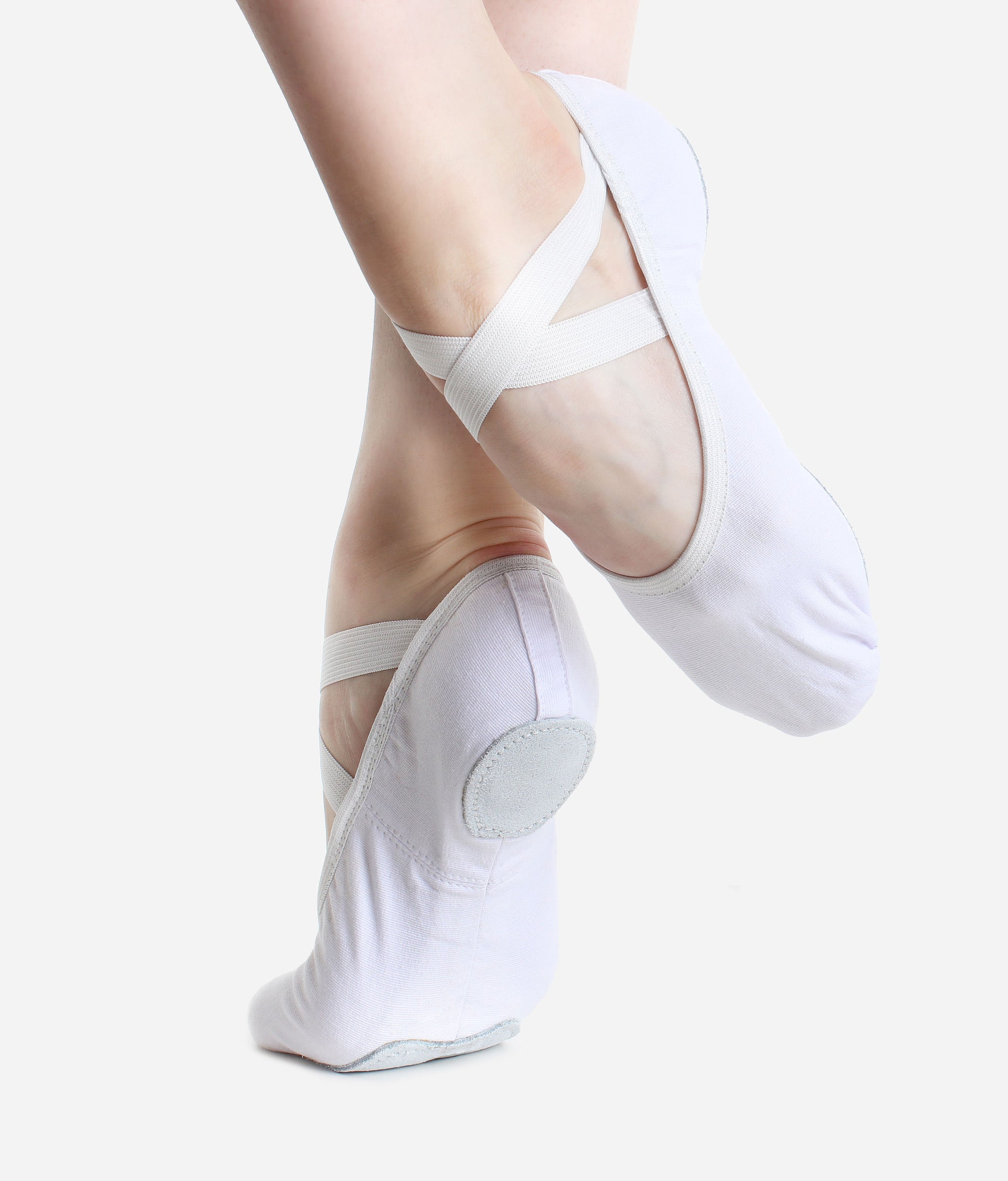 Stretch shop ballet shoes