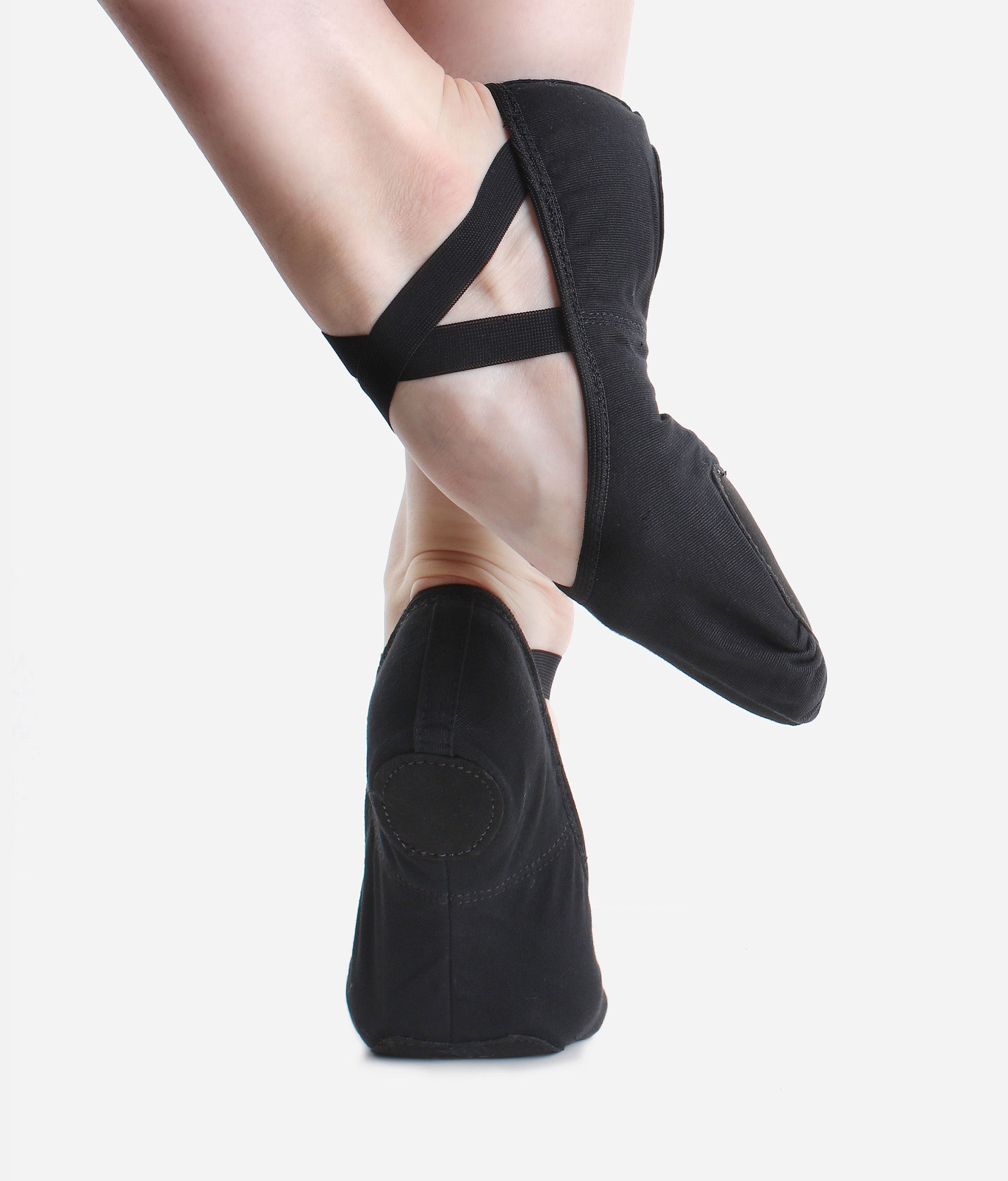 Medium Width, Stretch Canvas Ballet Flat - VEGAN SD 16