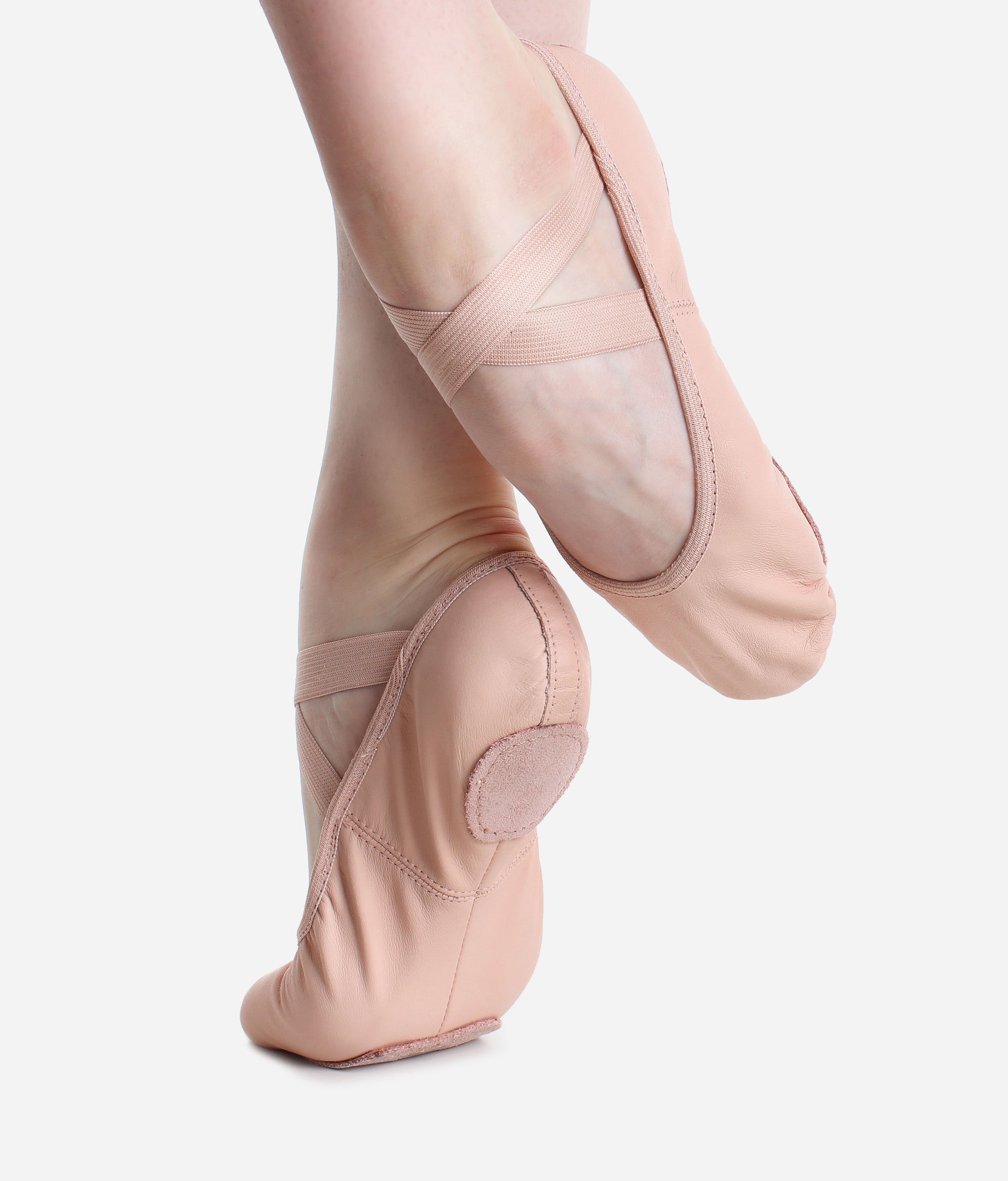 So Danca Soft Leather Split Sole Ballet Shoe - Dance World