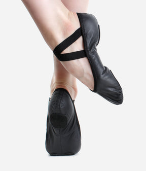 Child's Leather Split Sole Ballet Shoe - SD 60