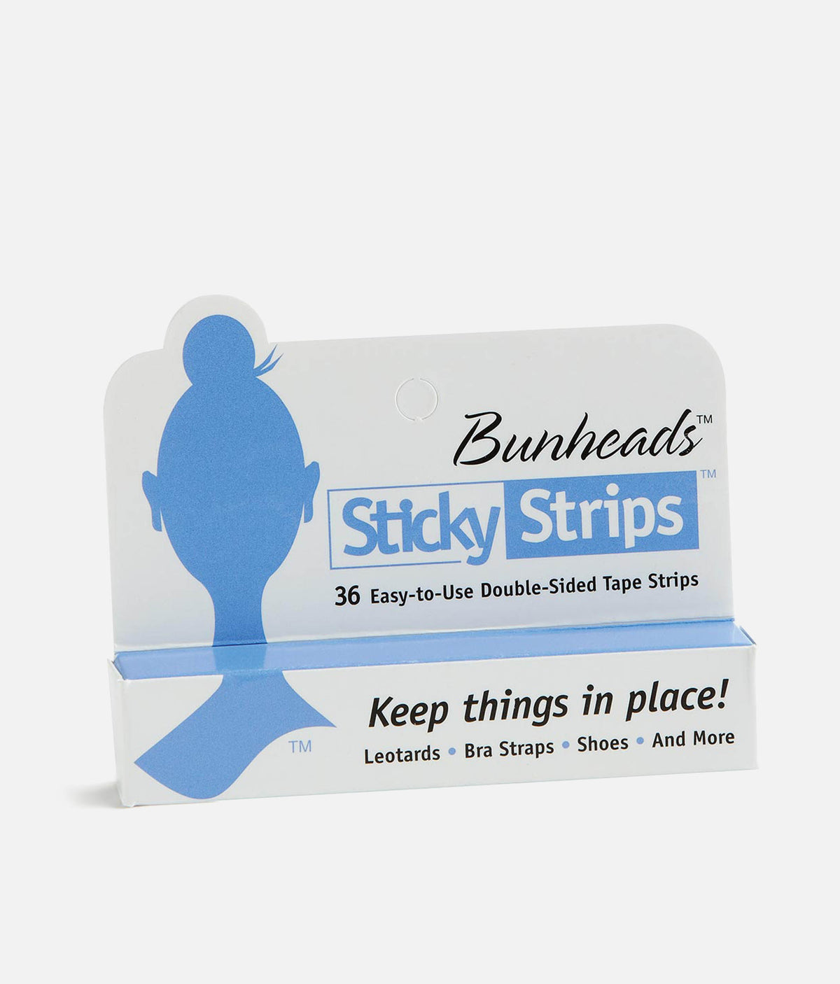 Double-Sided Sticky Strips™ Hold Straps in Place - STICKYSTRIPS