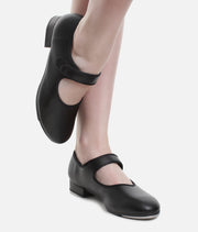 Easy-Fit Velcro Tap Shoe, Vegan Leather Tap Dance Shoes for Beginners - TA37 / TA38