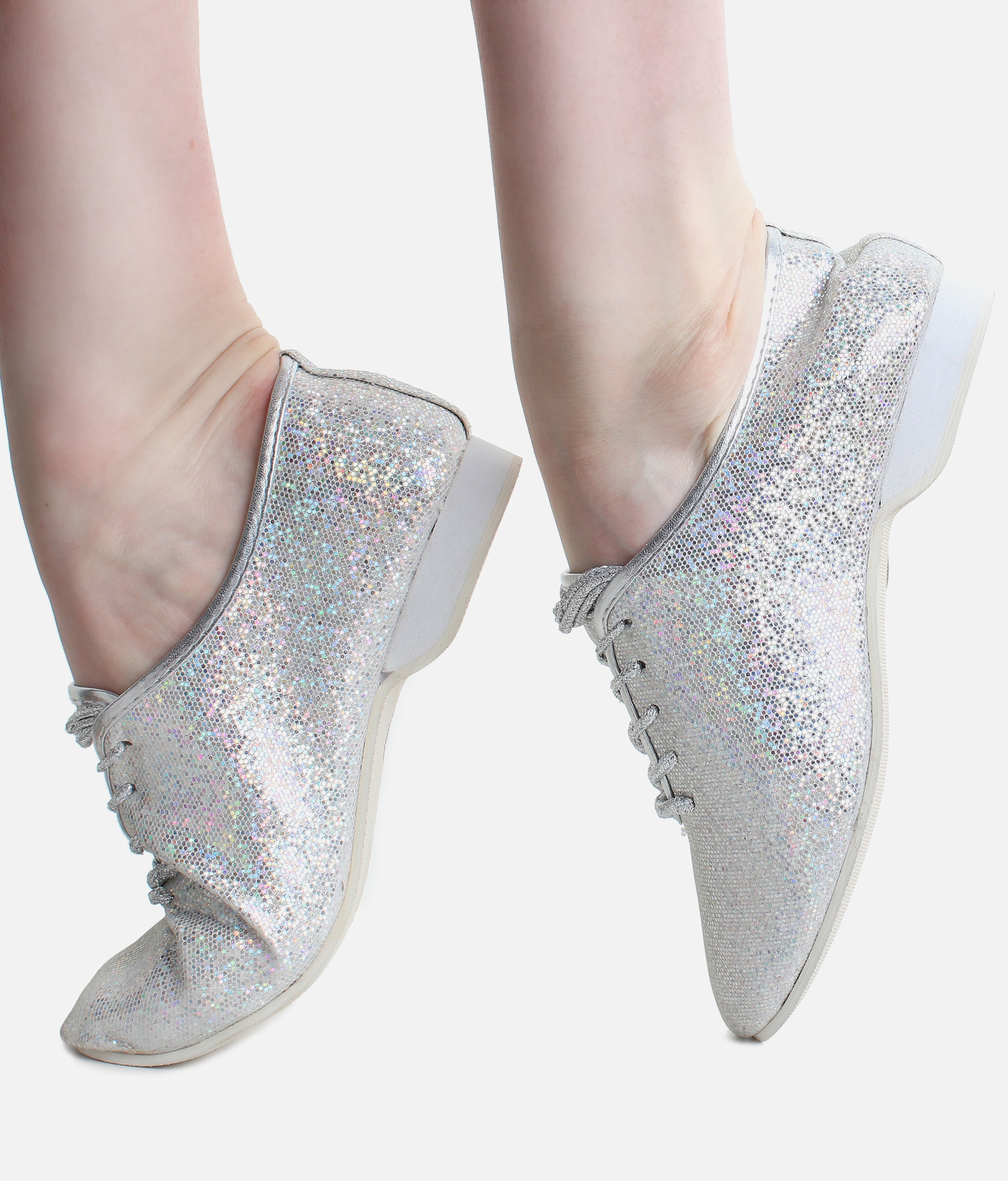 Glitter Jazz Shoes Full Sole Jazz Dance Shoes for Children Dance World