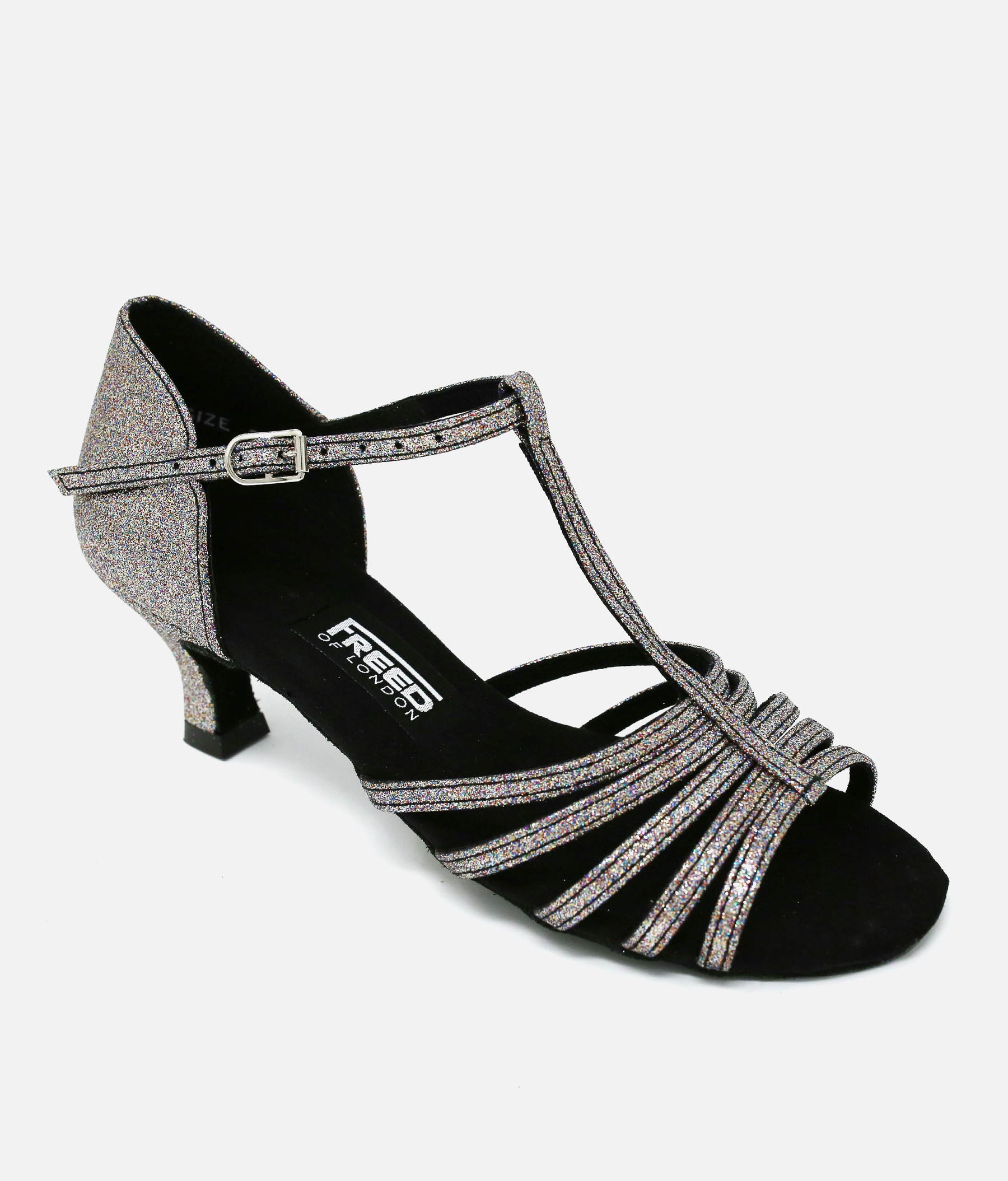 Flared Heel Latin Shoe - TinaFBM