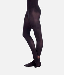 Black Fully Footed Tights - TS 74