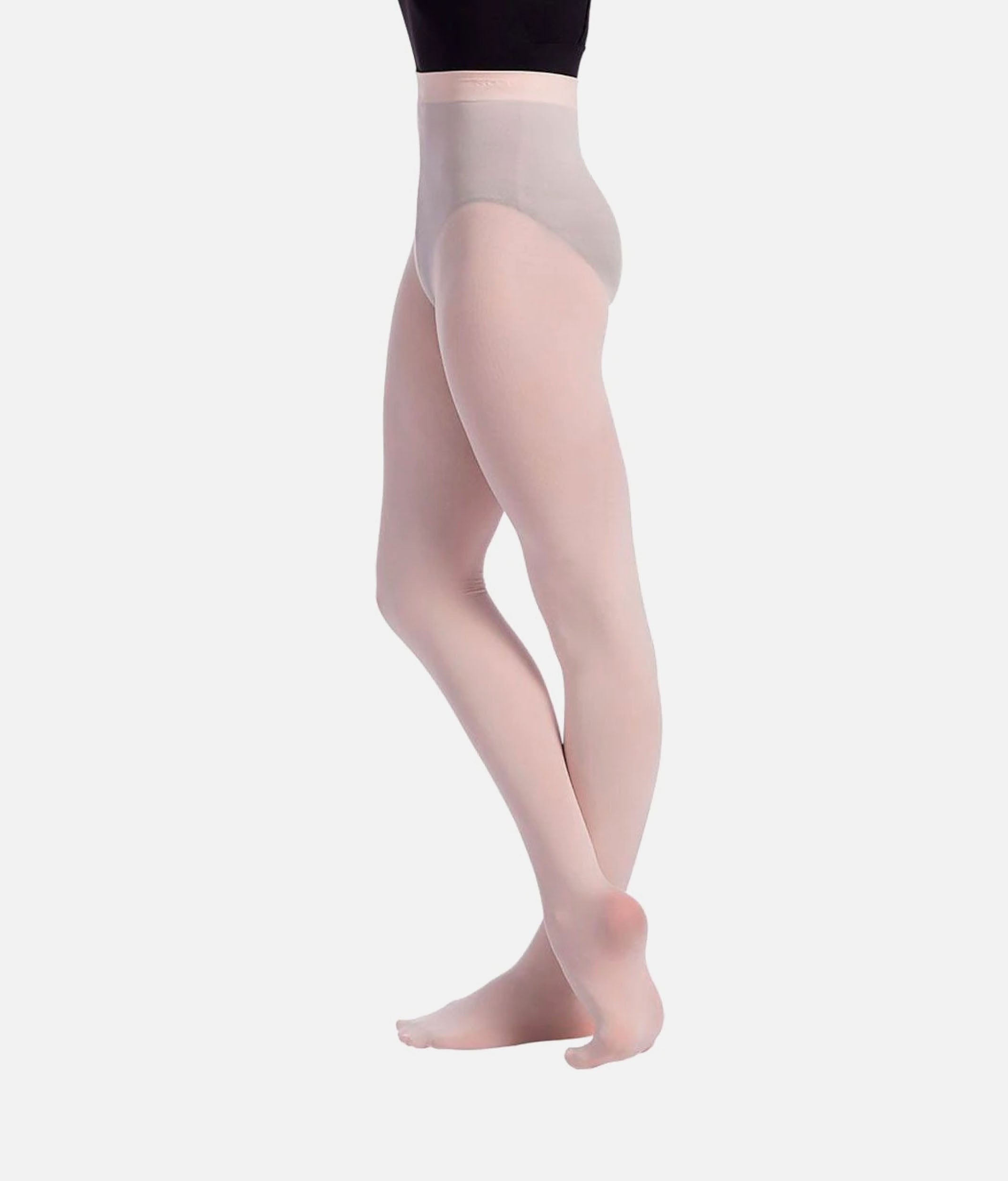 Satin dance footless tights - Nude - 19,90 €